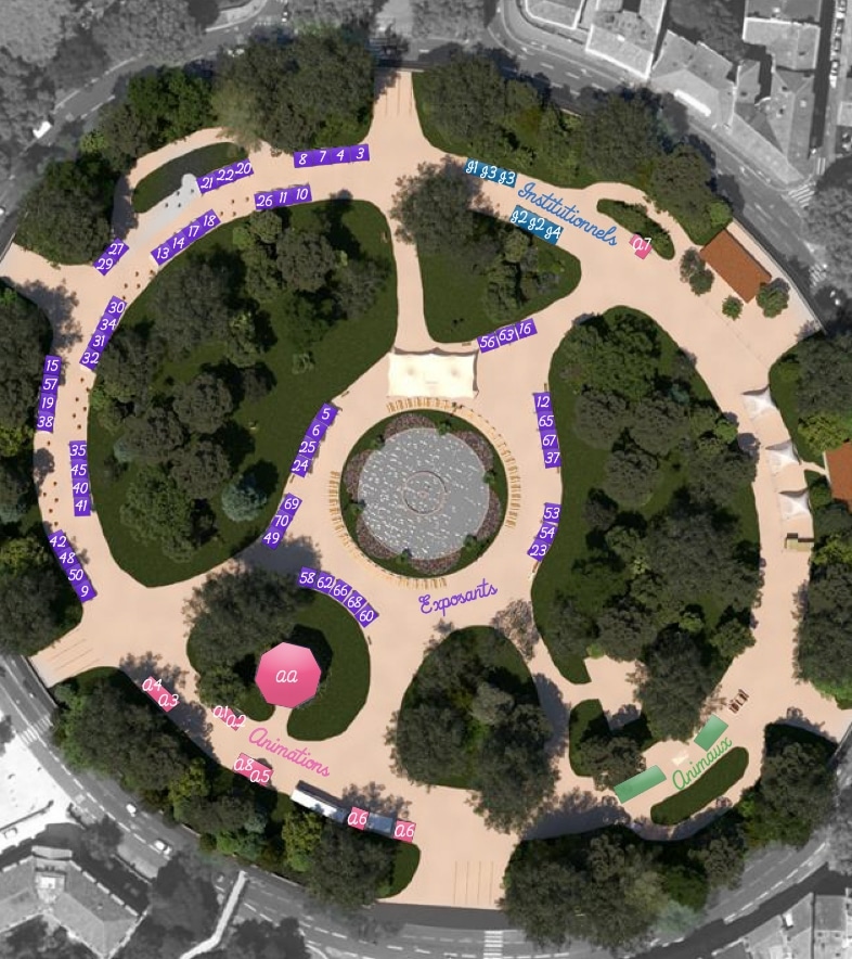 Carte Grand Rond Toulouse